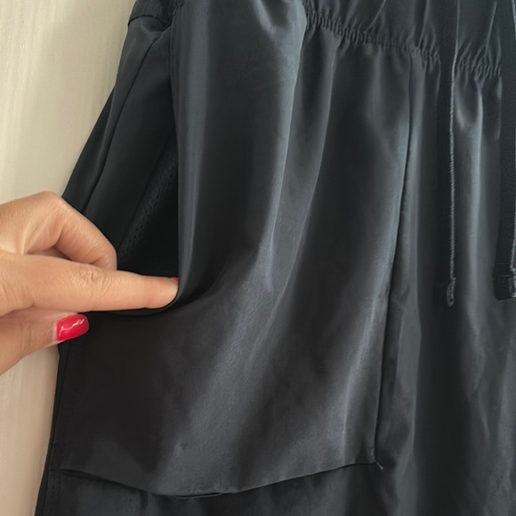 Apana Yoga Joggers Stretch Navy Blue Fitness Athletic Scrub Pants Women’s L - Picture 4 of 8